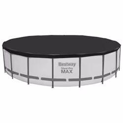 Bestway Flowclear Fast Set Pool Cover Swimming Pool Cover for Round Pools