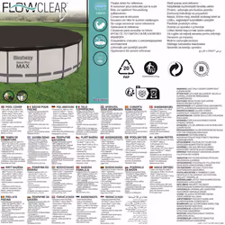 Bestway Flowclear Fast Set Pool Cover Swimming Pool Cover for Round Pools - Additional view 4