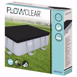 Bestway Flowclear Pool Cover Above Ground Pool Cover for Rectangular Pools - Additional view 2