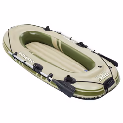 Bestway Inflatable Boat Inflatable Raft Rowing Boat Voyager 300 Hydro Force
