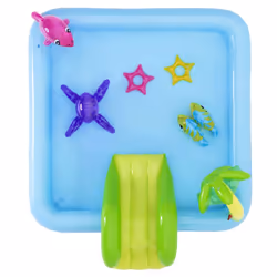 Bestway Play Centre Inflatable Swimming Pool with Slide Fantastic Aquarium - Additional view 5