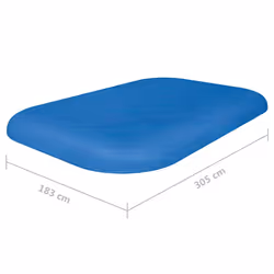 Bestway Pool Cover Swimming Pool Cover Above Ground Pool Protector Flowclear - Additional view 4