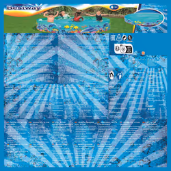 Bestway Pool Swimming Pool Lounge Pool Above Ground Pool Fill 'N Fun Odyssey - Additional view 4