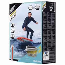 Bestway Hydro-Force Compact Surf 8 Inflatable SUP Surfing Stand Up Paddle Board - Additional view 7