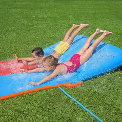 Bestway H2OGO Water Slide Inflatable Pool Slide Tsunami Splash Ramp Double Slide - Additional view 4