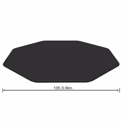 Bestway Pool Cover Above Ground Swimming Pool Cover for Round Pools Flowclear - Additional view 8