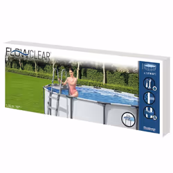 Bestway 4-Step Safety Pool Ladder Stair Step Swimming Pool Ladder Flowclear - Additional view 6