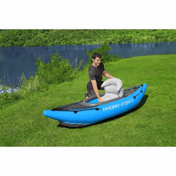 Bestway Hydro-Force Inflatable Kayak Inflatable Boat Set Rowing Boat 1 Person