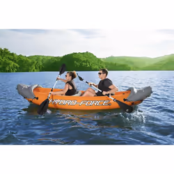 Bestway Hydro-Force Inflatable Kayak Set Inflatable Boat Rowing Boat Rapid x2