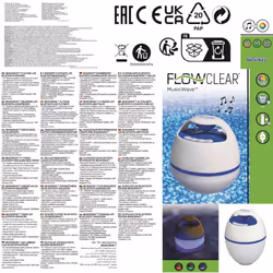 Bestway Floating Bluetooth LED Speaker Pool Spa Portable Wireless Speaker - Additional view 7