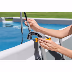 Bestway Above Ground Pool Canopy Pool Cover Sunshade for Swimming Pool White - Additional view 5