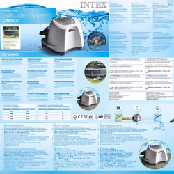 Intex ECO Saltwater System Pool Salt Chlorinator System Krystal Clear 26668GS - Additional view 2
