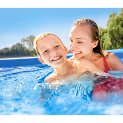 Intex 28120NP above ground pool Inflatable pool Round 3853 L Blue