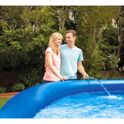 Intex 28120NP above ground pool Inflatable pool Round 3853 L Blue