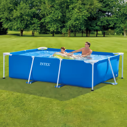 Intex 28271NP above ground pool Framed pool Rectangular Blue