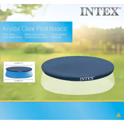 Intex Pool Cover Swimming Pool Cover Pool Protector Safety Cover Round 28020