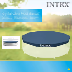 Intex Pool Cover Swimming Pool Cover Pool Protector Safety Cover Round 28030