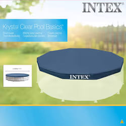 Intex Pool Cover Swimming Pool Cover Pool Protector Safety Cover Round 28032