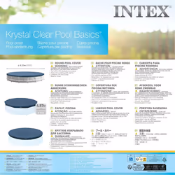 Intex Pool Cover Swimming Pool Cover Pool Protector Safety Cover Round 28032