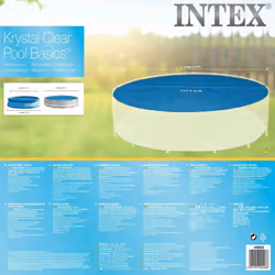 Intex Solar Pool Cover Swimming Pool Protector Pool Safety Cover Round 29022 - Additional view 4