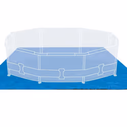 Intex Pool Ground Cloth Ground Sheet Floor Mat Pool Protector Square 28048