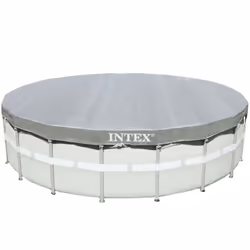 Intex Pool Cover Swimming Pool Protector Pool Safety Cover Deluxe Round 28040