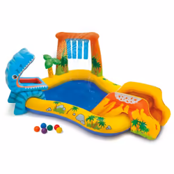 Intex Inflatable Pool Swimming Pool Paddling Pool Dinosaur Play Centre 57444NP