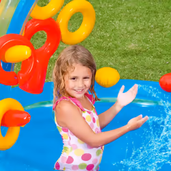 Intex Inflatable Pool Garden Swimming Pool Rainbow Ring Play Centre 57453NP - Additional view 6