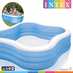 Intex Swim Centre Pool Inflatable Pool Above Ground Pool Beach Wave 57495NP