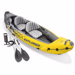 Intex Inflatable Kayak Inflatable Canoe Dinghy Rowing Boat Explorer K2 68307NP