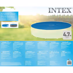 Intex Solar Pool Cover Swimming Pool Cover Pool Protector Safety Cover Round