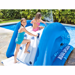 Intex Inflatable Water Slide Pool Slide Water Toy Slide Step Kool Splash Blue - Additional view 2