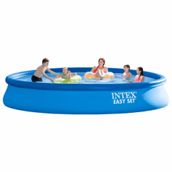 Intex Swimming Pool Inflatable Lounge Pool with Filter System Easy Set PVC - Additional view 3