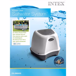 Intex Saltwater System Spa Tub Pool Salt Chlorinator System Krystal Clear 12 V - Additional view 2