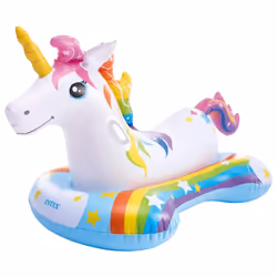 Intex Unicorn Ride-On Lounge Chair Pool Float Water Toy Inflatable Pool Toy