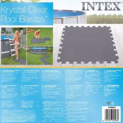 Intex Interlocking Padded Floor Protectors Ground Cloth Pool Floor Mat 8 pcs
