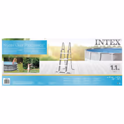 Intex 3-Step Pool Safety Ladder Above Ground Pool Ladder Swimming Pool Ladder - Additional view 5