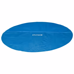Intex Solar Pool Cover Pool Protector Pool Safety Cover Blue Polyethylene