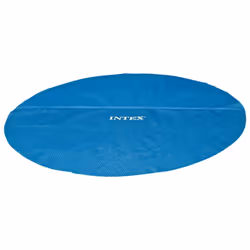 Intex Solar Pool Cover Pool Protector Pool Safety Cover Blue Polyethylene