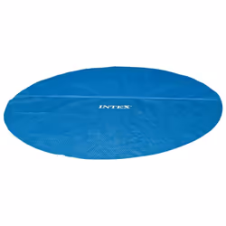 Intex Solar Pool Cover Pool Protector Pool Safety Cover Blue Polyethylene