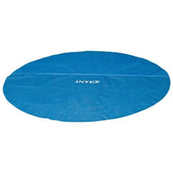 Intex Solar Pool Cover Pool Protector Pool Safety Cover Blue Polyethylene