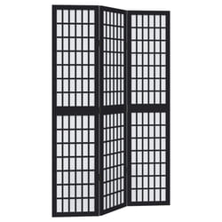 vidaXL Room Divider Panels Office Privacy Screen Solid Wood Paulownia - 40 x 180 cm/ 3 piece