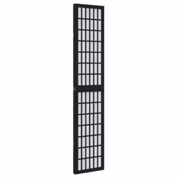 vidaXL Room Divider Panels Office Privacy Screen Solid Wood Paulownia - 40 x 180 cm/ 3 piece - Additional view 4