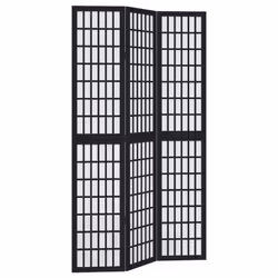 vidaXL Room Divider Panels Office Privacy Screen Solid Wood Paulownia - 40 x 200 cm/ 3 piece