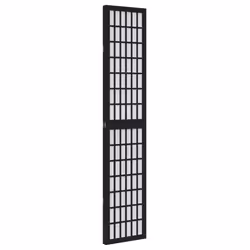 vidaXL Room Divider Panels Office Privacy Screen Solid Wood Paulownia - 40 x 220 cm/ 3 piece - Additional view 4