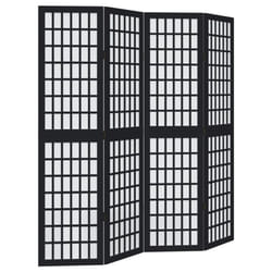 vidaXL Room Divider Panels Office Privacy Screen Solid Wood Paulownia - 40 x 160 cm/ 4 piece