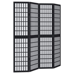 vidaXL Room Divider Panels Office Privacy Screen Solid Wood Paulownia - 40 x 180 cm/ 4 piece