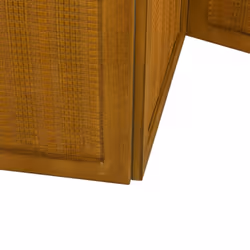 vidaXL Room Divider Panel Office Privacy Screen Brown Solid Wood Paulownia - 40 x 160 cm/ 5 piece - Additional view 5