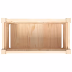 vidaXL Garden Planter Flower Pot Outdoor Planter Box Plant Pot Solid Wood Pine - Additional view 7