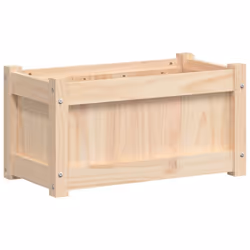 vidaXL Garden Planters Flower Pot Planter Box Plant Pot 2 pcs Solid Wood Pine - Additional view 4
